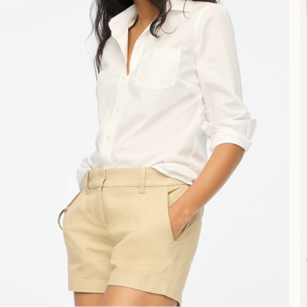 J Crew Classic 5" Chino Shorts - Khaki - Bundle 2 Pairs